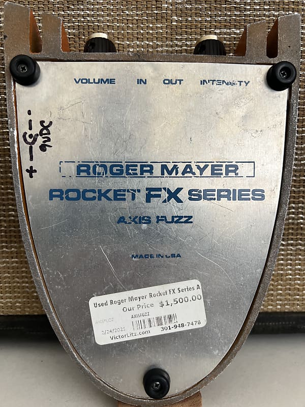 Roger Mayer Rocket FX Series Axis Fuzz | Reverb