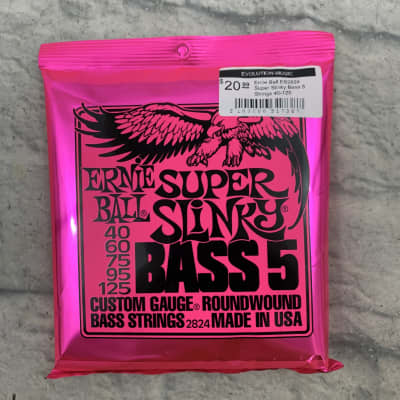 Ernie Ball Super Slinky Bass 5 Strings 40-125 image 3