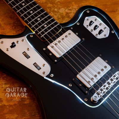 2004 Fender Japan Jaguar Special JGS HH Black LED pickguard Hardtail offset guitar - CIJ image 17
