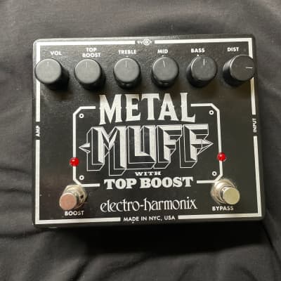 Electro-Harmonix Metal Muff with Top Boost 2011 Black image 1
