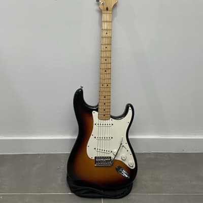 Fender Standard Stratocaster with Maple Fretboard 2008 - Brown Sunburst image 2