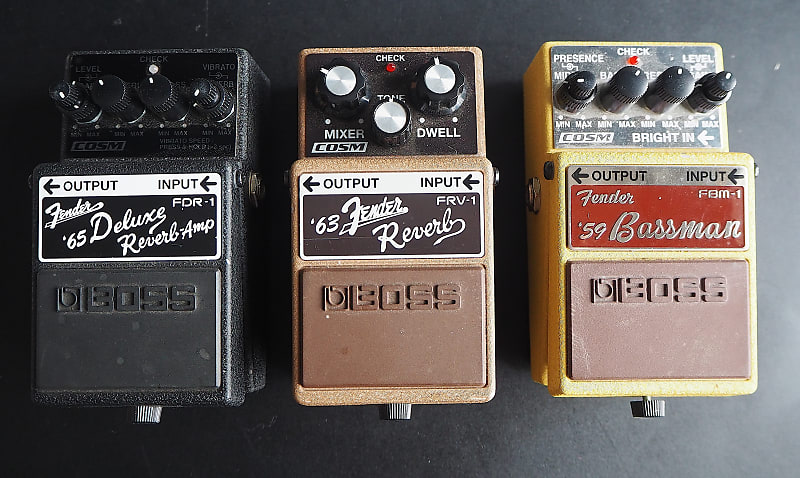 Boss COSM-Series FBM-1 & FDR-1 | Reverb