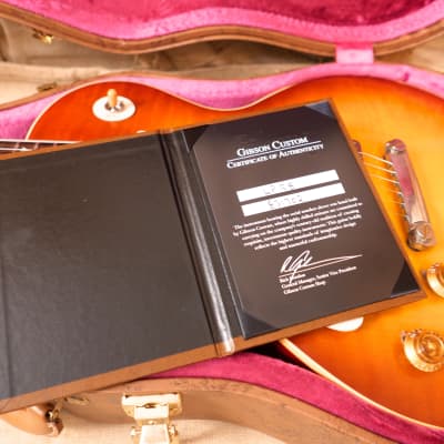 Gibson 2013 Les Paul '58 Reissue R8 Custom Shop Lefty  - Sunburst image 13