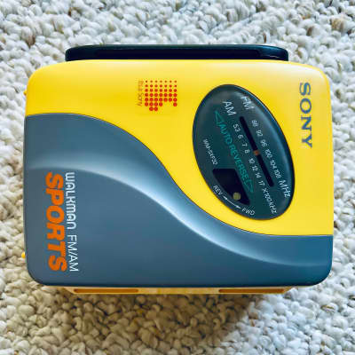 Sony WM-A53 [COLLECTIBLE] Walkman Cassette Player, Awesome Yellow