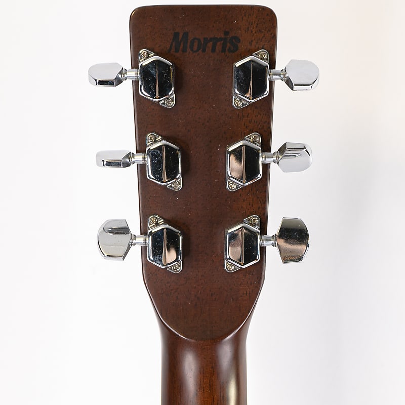 Late 90s Morris MD-505 Dreadnought Acoustic Guitar w Late 90s Morris MD-505 Dreadnought Acoustic Guitar w