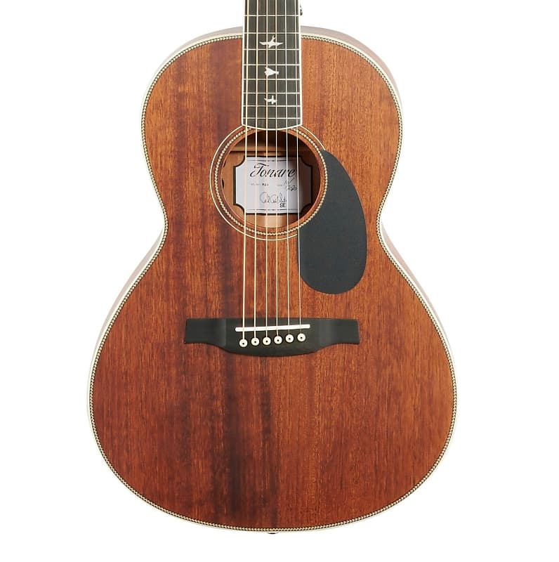 PRS Paul Reed Smith SE P20E Parlor Acoustic-Electric Guitar, Vintage Mahogany image 1