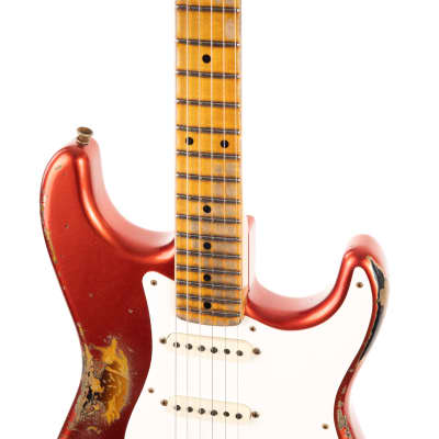 Fender Custom Shop '56 Stratocaster Heavy Relic - Super Faded CAR over 2 Color Sunburst image 7