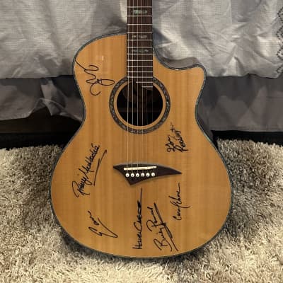 autographed Lynyrd Skynyrd guitar image 1