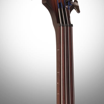 Ibanez SRF700 Portamento Fretless Electric Bass - Brown Burst Flat image 8