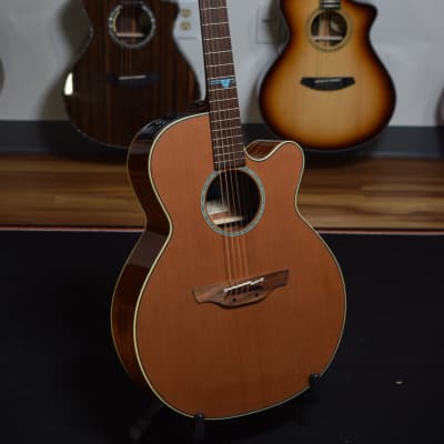 Takamine TSF40C Natural Gloss NEX Acoustic-Electric Guitar-SN0989-PLEK'd-Aeris Packaging image 3
