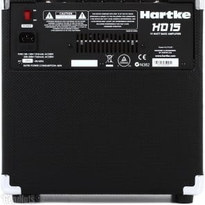 Hartke HD15 1x6.5" 15-watt Bass Combo Amp image 3