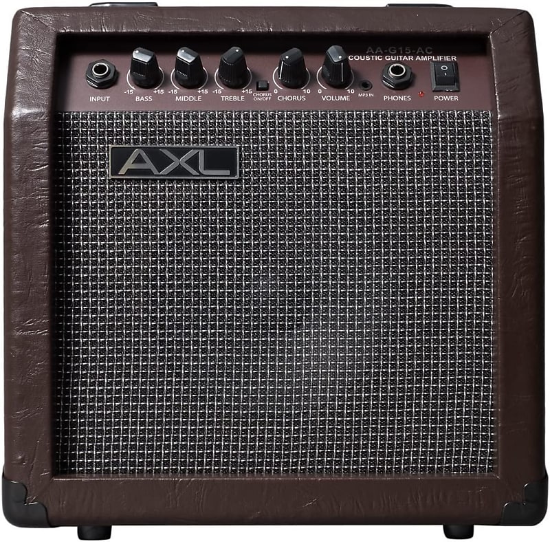AXL AA-G15-AC Acoustic Amplifier, 15W, bla474 image 1