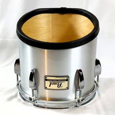 Pearl Championship Series 10" Marching Tom, Brushed Silver (New Old Stock, 2004) image 6