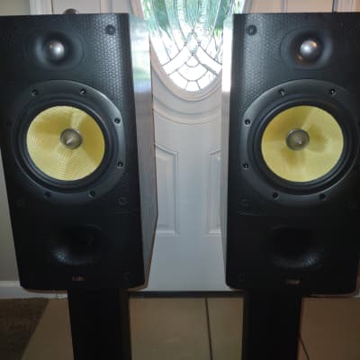 B&W 602 S3 speakers w/stands - Black | Reverb