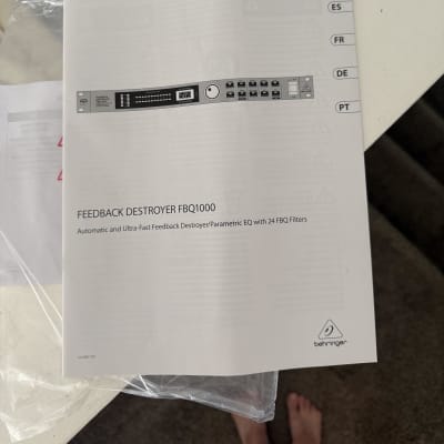 Behringer FBQ1000 Automatic Feedback Destroyer 2010s - Standard image 6
