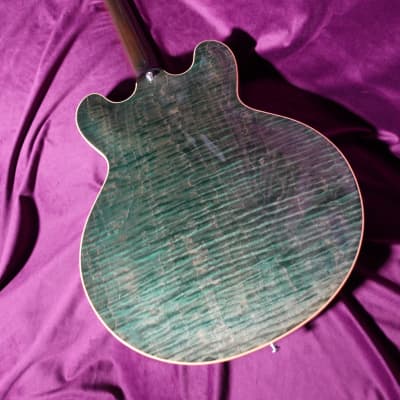 Gibson ES335 Figured 2015 - Ocean Turquoise Green image 14