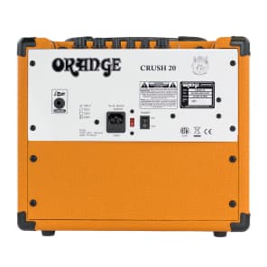 Orange Crush 20 Guitar Amplifier Combo image 3
