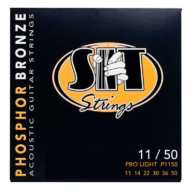 SIT P1150 Phosphor Bronze Pro LIght Acoustic Strings image 1