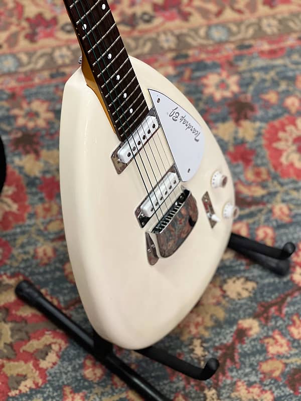 Phantom Guitarworks Brian Jones Teardrop White | Reverb