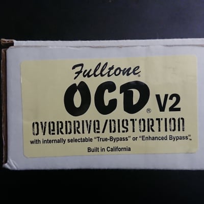 Boxed with manual - Original Fulltone, Not newer production - Fulltone OCD V2 2017 2022 Trasparent Overdrive - White image 7