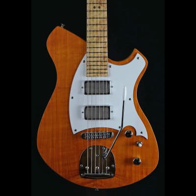 Malinoski HiTop #372 New Luthier Built Hollowbody Silver Foils Tremolo Just Lovely image 2