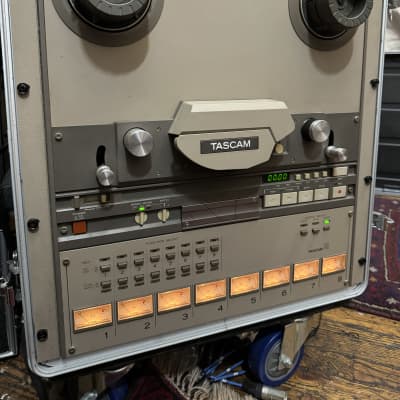 TASCAM 48-OB 1/2" 8-Track Reel to Reel Tape Recorder 1980s - Grey image 2