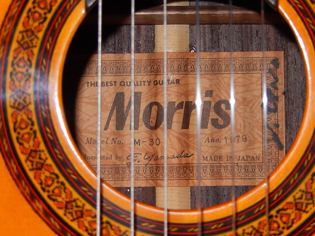 Made in 1979 by Morris Gakki - Morris M30 - Amazing
