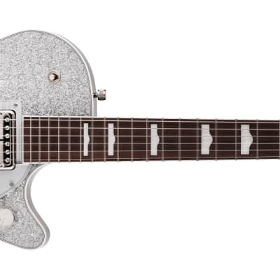 GRETSCH - G6129T-89 Vintage Select 89 Sparkle Jet with Bigsby  Rosewood Fingerboard  Silver Sparkle - 2401814817 image 1