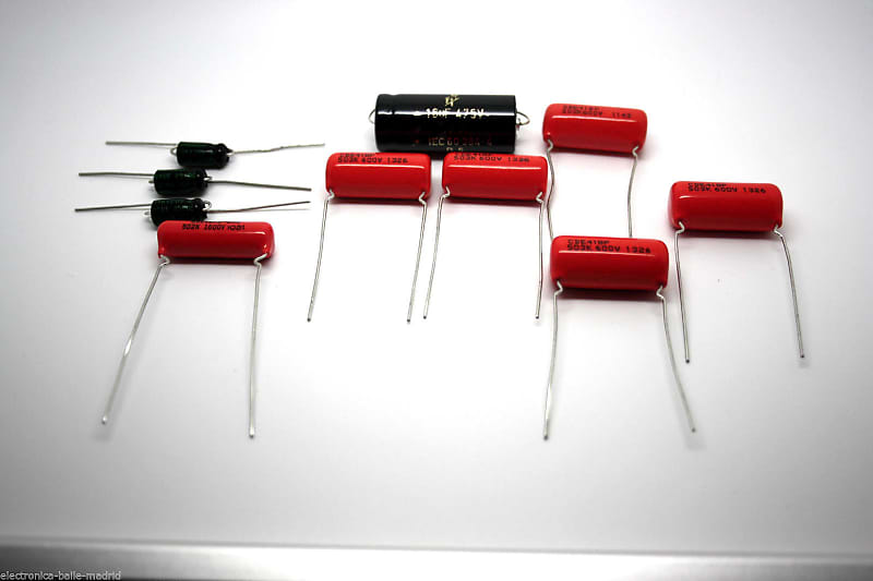 CAPACITOR KIT FOR FENDER PROAMP 5D5 MODEL TUBE AMP Reverb UK