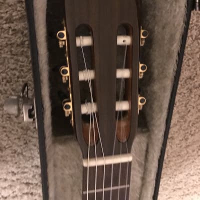 Aria A-50 handcrafted Classical Concert Guitar 1970s in excellent condition with hard case image 8