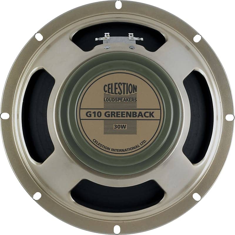 Speaker - Celestion, 10", G10M Greenback, 30W, Impedance: 16 Ohm image 1