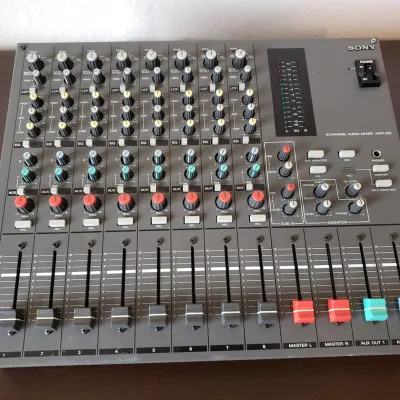 1990 Sony MXP-210 8 Channel Broadcast Mixer | Reverb