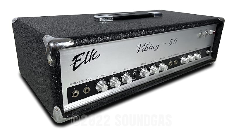 【オープニングセール】 amp valve/tube reverb/vibrato - 50 Viking ELK - Reverb | 1960s ギター