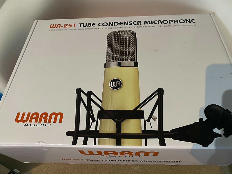 Warm Audio WA-251 Large Diaphragm Multipattern Tube Condenser Microphone