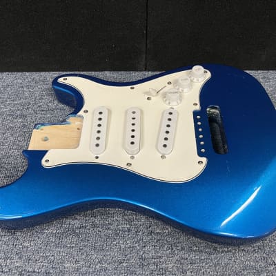 Unbranded  Mini Stratocaster Strat body  - Blue - Project parts image 5