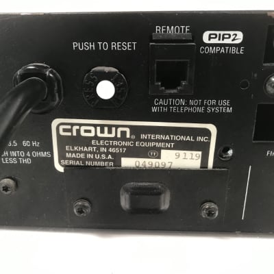 Crown Com-Tech 210 2-Channel Power Amplifier image 6