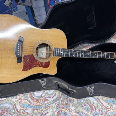 Taylor 410ce with Fishman Electronics Acoustic Electric Guitar w Case for sale