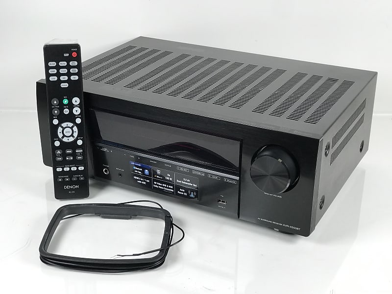 Denon AVR-X550BT AV Surround Receiver 230v image 1
