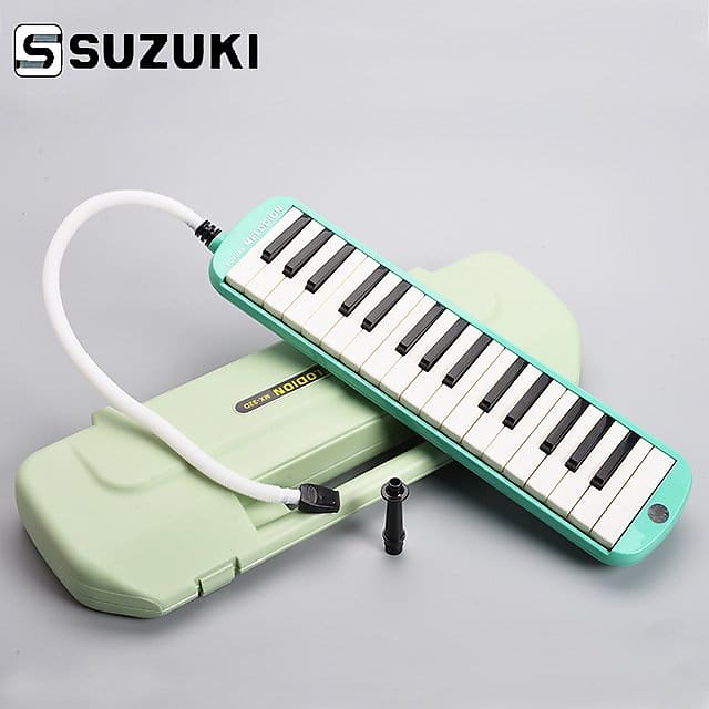 New Green Suzuki MX-32C Melodion 32 Key Melodica | Reverb Canada