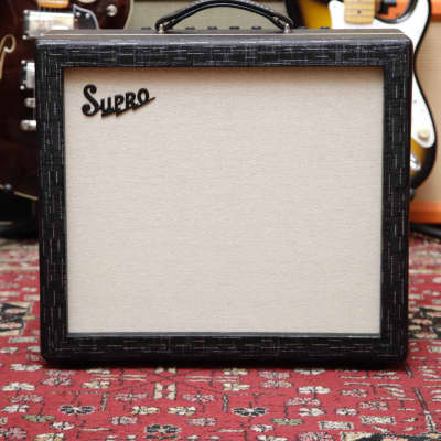 Supro Royale 1x12 Combo Amplifier Black Scandia for sale