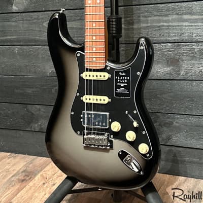 Fender Player Plus Stratocaster HSS Silverburst MIM Electric Guitar image 3