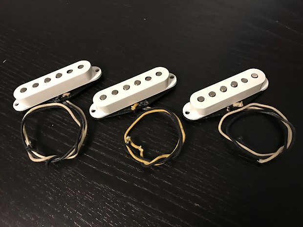 Fender Custom Shop Texas Specials Set of 3 for Stratocaster - White image 1