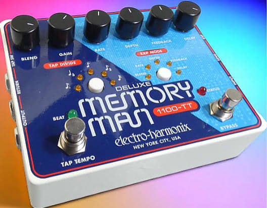 Electro-Harmonix Deluxe Memory Man 1100-TT Analog Delay