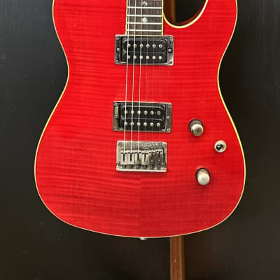 Fender Special Edition Set-Neck Custom Telecaster HH FMT 2003 - Crimson Red image 1