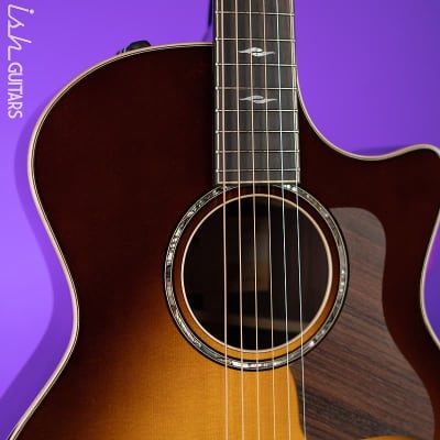Taylor 814ce Grand Auditorium Acoustic-Electric Guitar Tobacco Sunburst image 3
