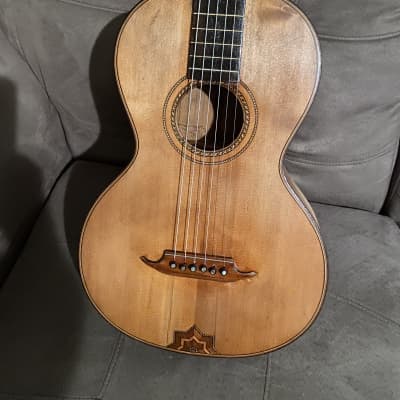 $400 OFF!! German made Parlor guitar. 1890’s - 1900’s Totally refurbished. Gorgeous Guitar. Nice Low Action, Plays Great!! image 2