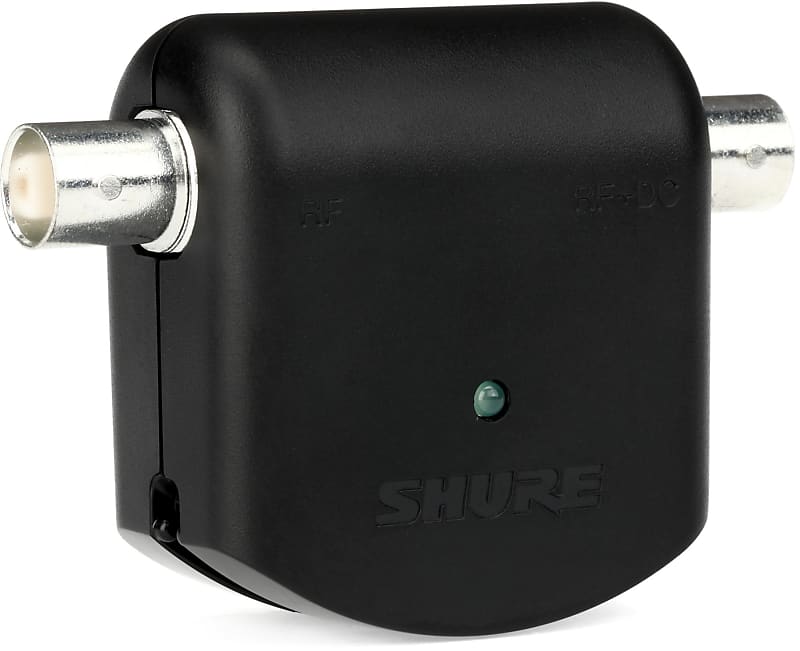 Shure UABIAST In-line 12V DC Bias Over Coaxial BNC Power Adapter image 1