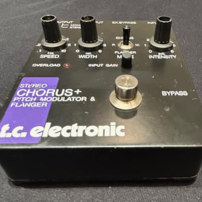 TC Electronic Stereo Chorus + Pitch Modulator & Flanger 1991 TC Electronic Stereo Chorus + Pitch Modulator & Flanger 1991