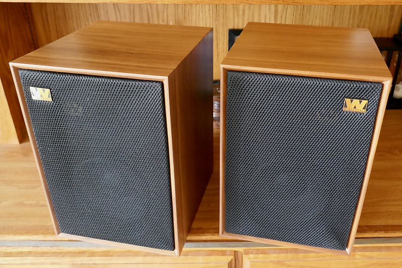 Wharfedale Denton 85th Anniversary Bookshelf Speakers - Walnut  			