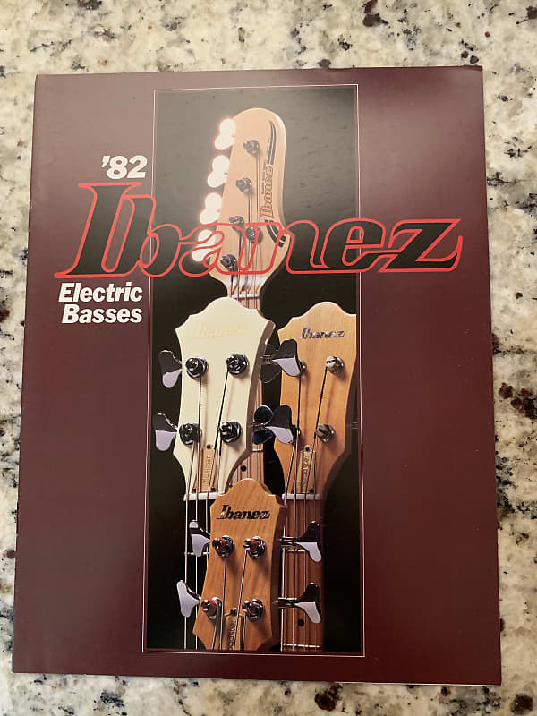 Ibanez Bass Catalog 1982 Musician Blazer Etc Reverb